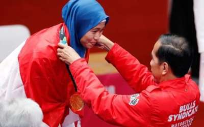 Atlet Taekwondo Buka Kunci Target 10 Besar Asian Games 2018