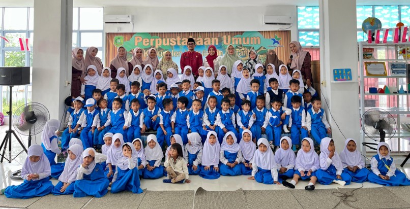 Khusus Pelajar, Dinas Pustaka Meranti Taja Semarak Literasi Bulan Agustus