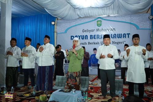 Bupati Siak Alfedri hadiri Gebyar Muharram Dayun berselawat