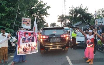 Ma'ruf Dihadang Pendukung Prabowo di Pamekasan