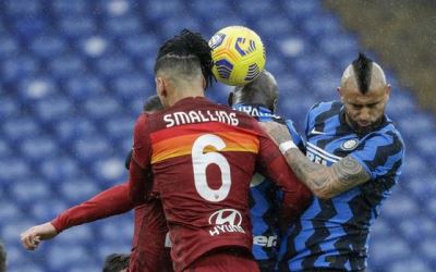 Hasil Liga Italia: Roma dan Inter Imbang 2-2