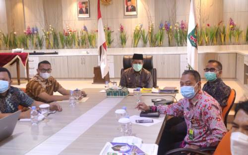 Bupati Siak Bersama Gubri dan Ombudsman Gelar Workshop 