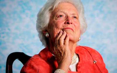 Mantan Ibu Negara AS Barbara Bush Tutup Usia