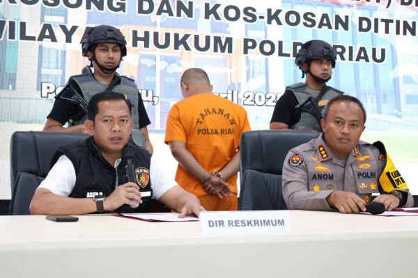 Spesialis Pembobol Rumah Ditinggal Mudik di 29 TKP Diringkus Polda Riau