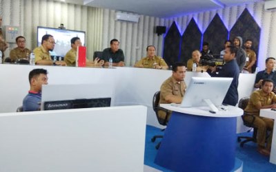 Command Center Kota Pekanbaru Siap Beroperasi