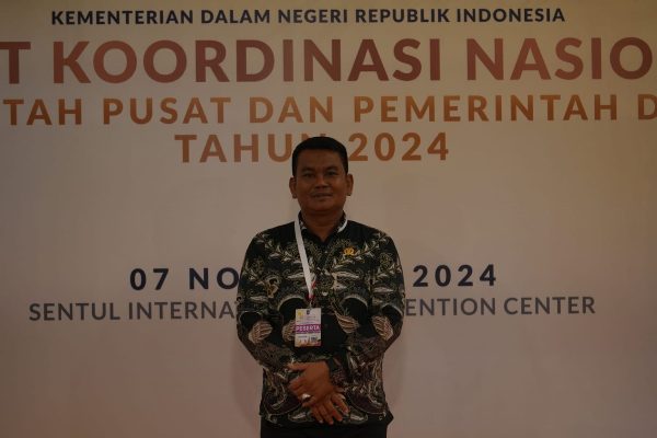 Pimpinan DPRD Siak Hadiri Rakornas Harmonisasi Pemda dan Pemerintah Pusat