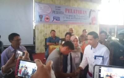 Bupati Kaur Gusril Pausi Buka Pelatihan Jurnalistik di BDC