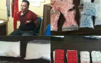 Koramil Tebing Tinggi Amankan Shabu 1,6 Kg