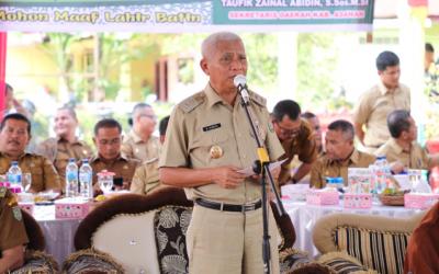 Plt. Bupati Asahan Safari Halal Bilhalal di Buntu Pane