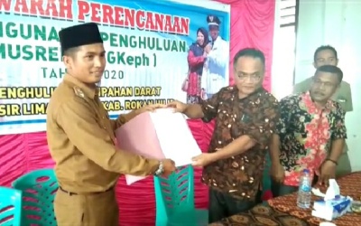 Panipahan Darat Gelar Musrembang Kepenghuluan