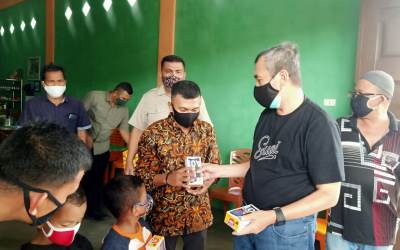 Gubri Ucapkan Terima pada Wak Labu, Anak Ajak Pakai Masker