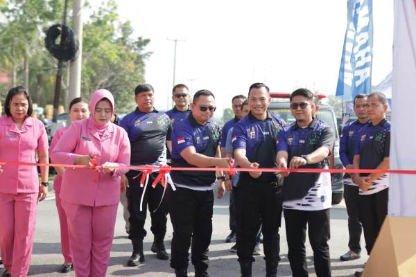 Polres Siak Gelar Kopdar Bonsai dan Bazar UMKM