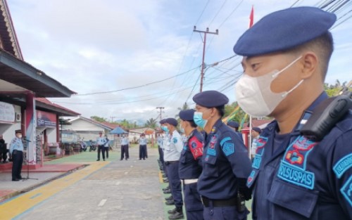 Pimpin Apel Siaga, Bahari Sitepu Tekankan Kesiapan Petugas