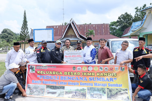 Bupati Siak Alfedri : Ringankan Beban Saudara Kita di Sumatera Barat