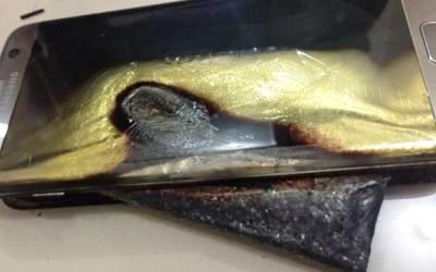 Tanpa Sebab Galaxy S7 Edge Kembali Terbakar