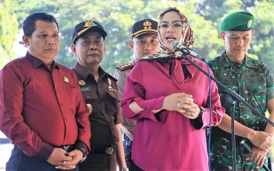 Forkopimda Karawang Lepas Tim Kirab Estafet IVCA & KOSTI