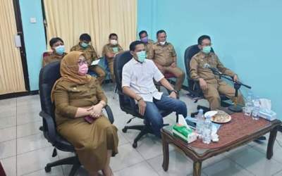 Bupati Kaur Tele Conference dengan Mendag dan Mentan