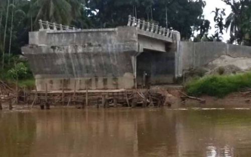 DPRD Minta Pemprov Prioritaskan Lima Jembatan Terbengkalai di Rohul