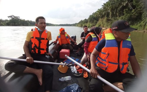 Bocah Dua Tahun Hilang Tenggelam di Sungai Kampar