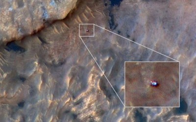 Robot NASA Terpantau Berkeliaran di Planet Mars