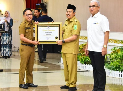 Pemkab Bengkalis Raih Terbaik Pertama Kategori KP-DAK Fisik