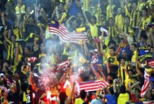 Malaysia Tekuk Indonesia 3-0, SBY Protes Laser