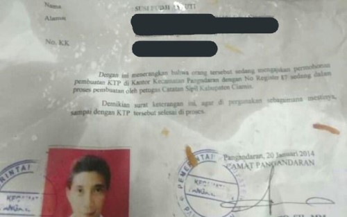 Urusan Panjang Dokumen Susi Pudjiastuti Jadi Bungkus Gorengan