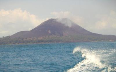 Letusan Gunung Anak Krakatau Berhenti Total