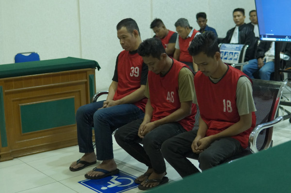 Tiga Gembong Shabu Internasional Dituntut Hukuman Mati