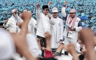 La Nyalla Tantang Prabowo Jadi Imam Sholat