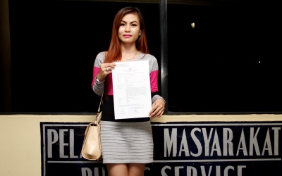 Waduuh, BBM Neng Tea Dibajak Lantas Dipakai Menipu