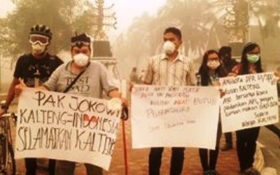 Dayak Kumpulkan Rp 16.696.750 Bantu Presiden Padamkan Api