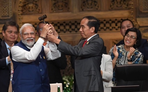 Jokowi Resmi Serahkan Kepemimpinan Presidensi G20 ke India