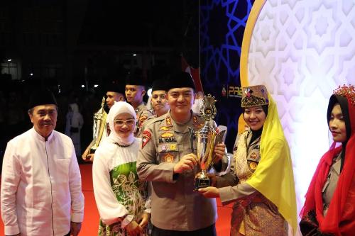 Grup Qasidah Polres Siak Raih Juara I Lomba Da'i dan Qasidah di Polda Riau