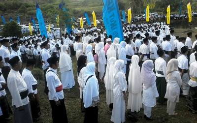 Bupati Loteng Ajak Apel Sumpah Pemuda Dipelosok Desa