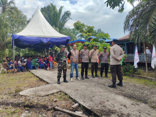 Paslon 03 ke Sungai Apit, Polsek Gelar Apel Persiapan Pengamanan Kampanye