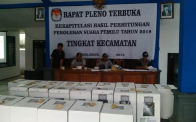 Paslon 01 Menang Mutlak di Desa Pagelaran