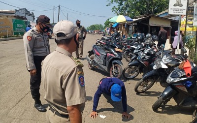 60 Warga Masyarakat Terjaring Operasi Yustisi Polsek Balaraja