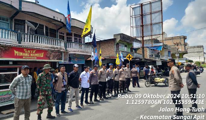 Polsek Sungai Apit Gepar Apel Persiapan Pengamanan Kampanye Dialogis