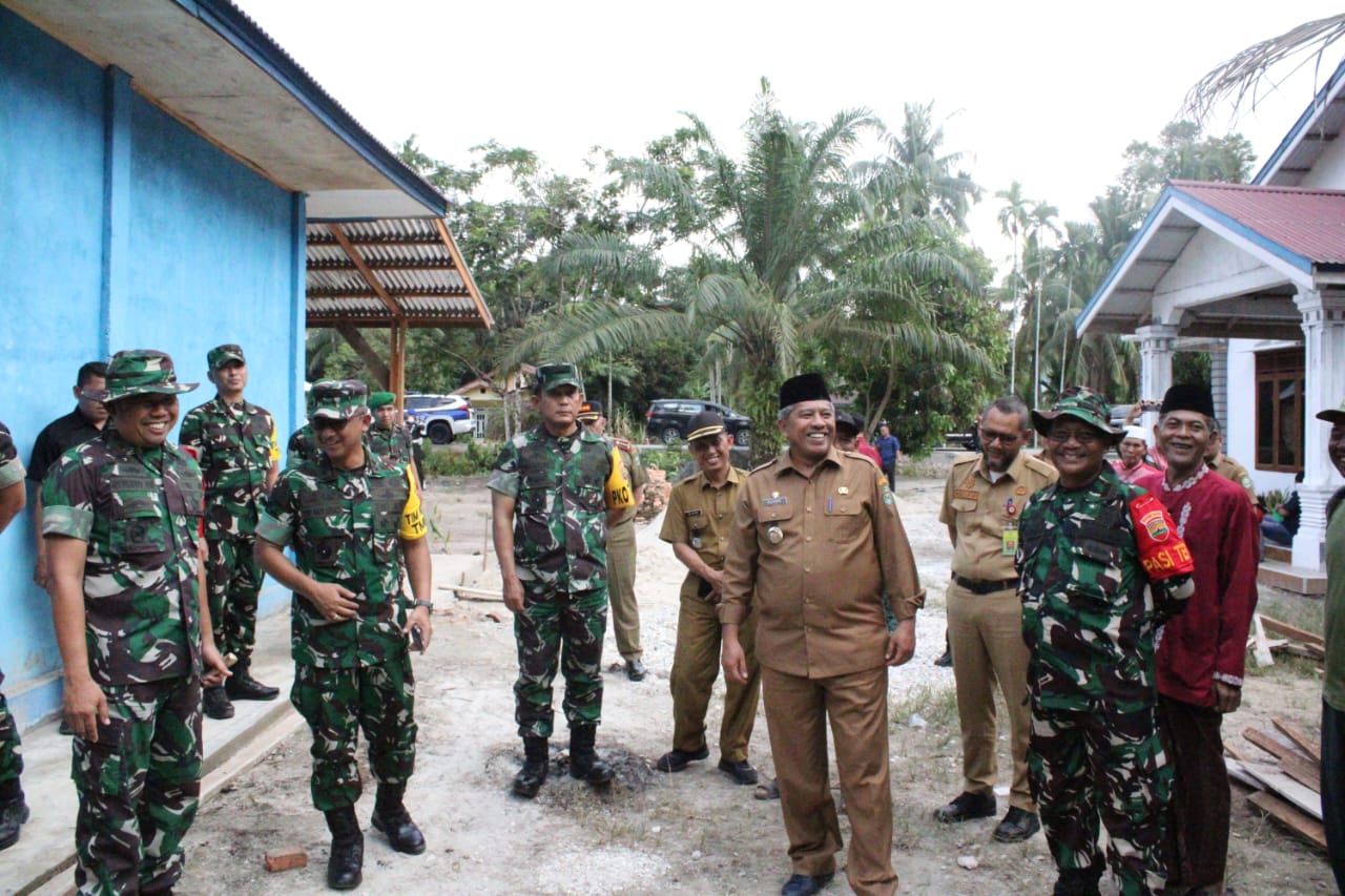 Tim Wasev Kunker Pelaksanaan TMMD ke 119 Kodim 0322 Siak