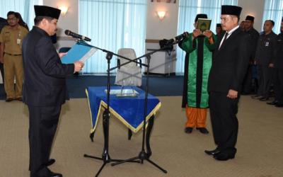 Bupati Tetap Jufrizal jadi Direktur PDAM Bengkalis