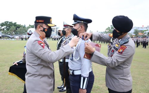 Kapolda Riau Pimpin Apel Gabungan Ops Patuh Lancang Kuning