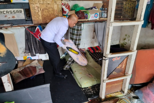 Kalapas Kriston Napitapulu Razia Kamar Warga Binaan di Lapas Bengkalis