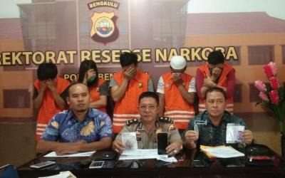 Polda Bengkulu Tangkap Dosen PTN Edarkan Sabu