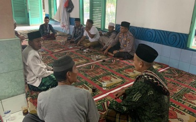 Kapolsek Tigaraksa Musyawarah Bangun Masjid Jambe