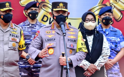 Kapolri Tekankan Vaksinasi Hingga Waspadai Pintu Masuk RI