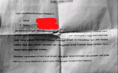 Oknum Mantan Pengurus Kopertim Diduga Suap Aktivis