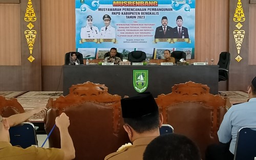 Bupati Bengkalis Buka Musrembang RKPD Tahun 2023