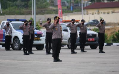 Polda Kaltara Gelar Apel Operasi Patuh Kayan 2020 