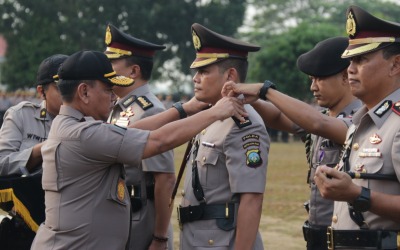 Kapolda Kepri Pimpin Sertijab 2 Kapolres dan Dirpamobvit